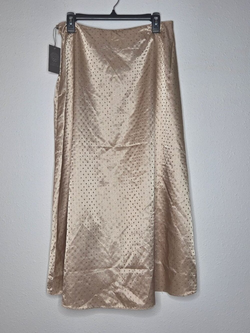 Vince Camuto Embellished A-Line MIDI Skirt - Solar Glow